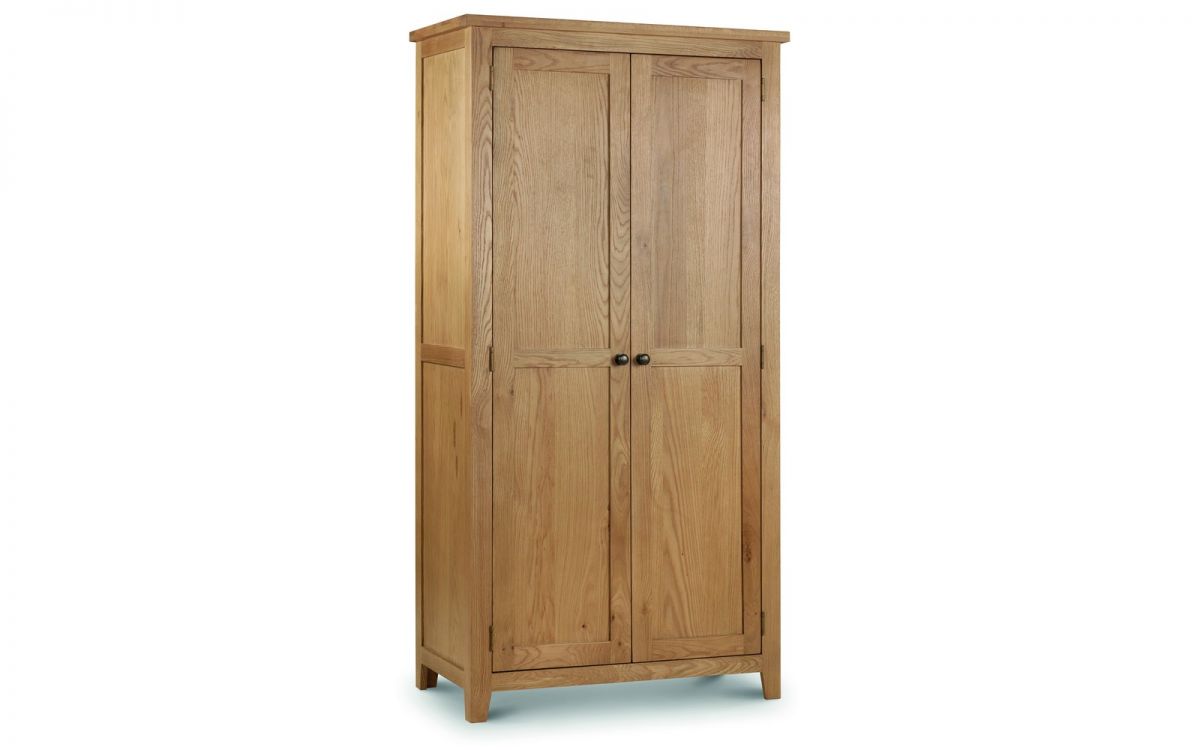 Julian Bowen Marlborough Oak 2 Door Wardrobe