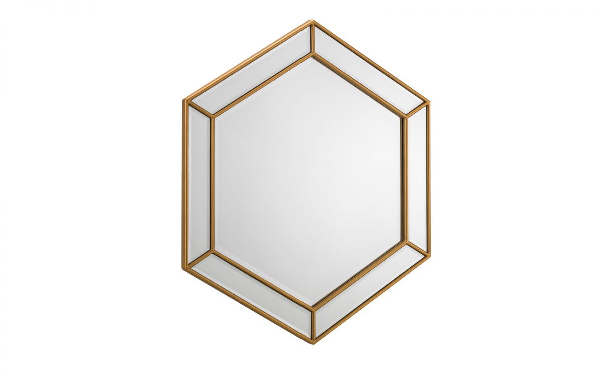 Julian Bowen Melody Hexagonal Mirror