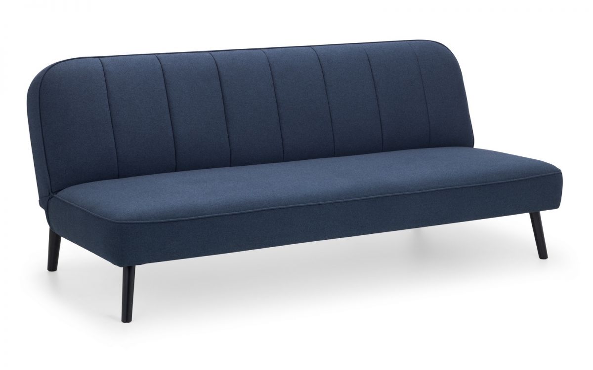 Julian Bowen Miro Curved Back Sofabed - Blue