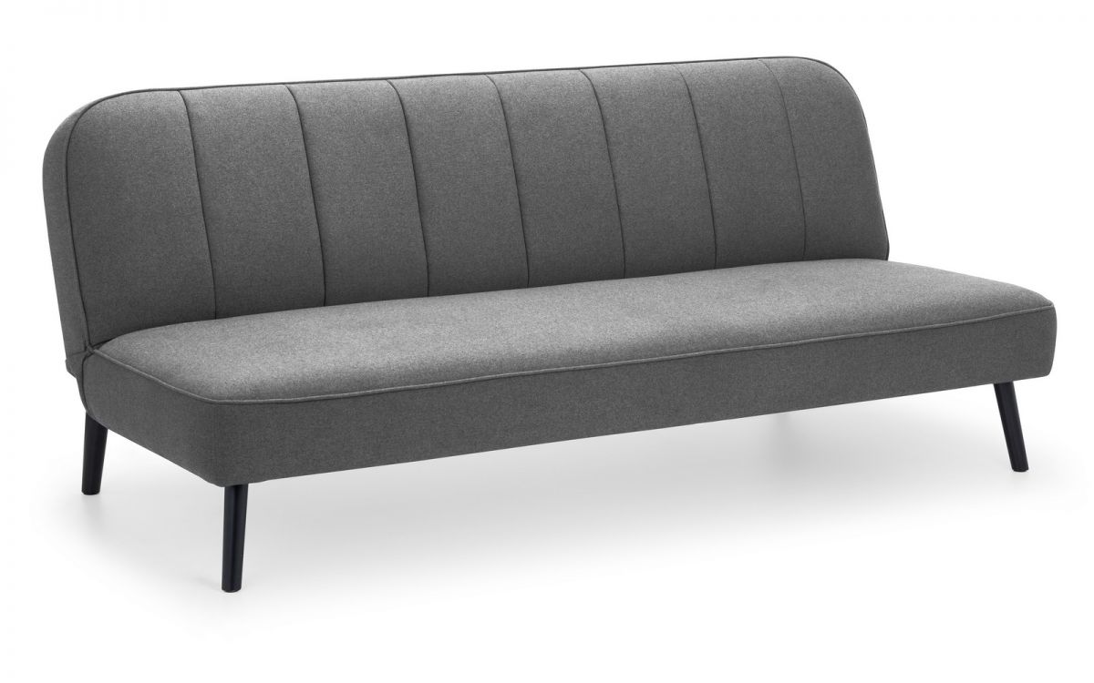 Julian Bowen Miro Curved Back Sofabed - Grey