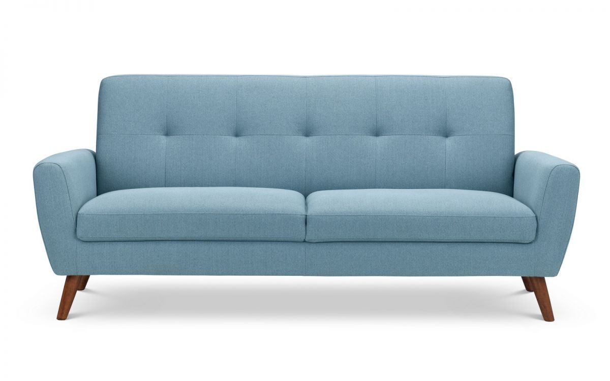 Julian Bowen Monza 3 Seater Sofa Blue