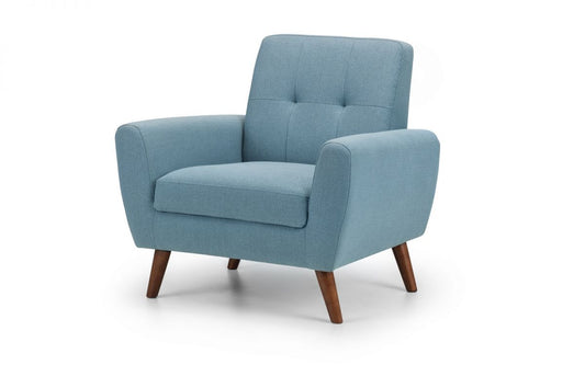 Julian Bowen Monza Compact Chair Blue