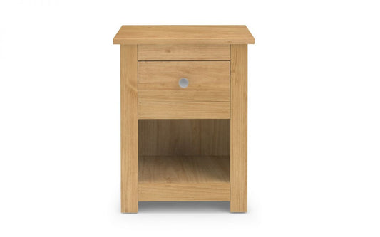 Julian Bowen Radley Waxed Pine Bedside