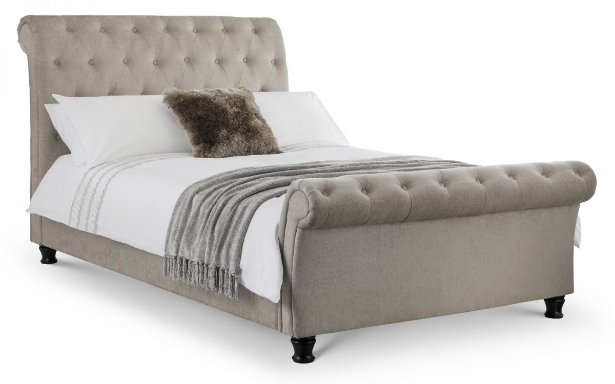 Julian Bowen Ravello Deep Button Scroll Double Bed