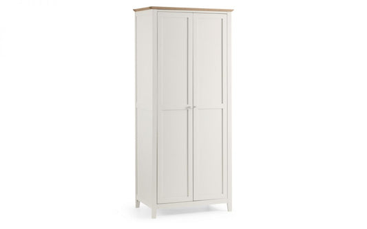 Julian Bowen Salerno 2-Tone 2 Door Wardrobe