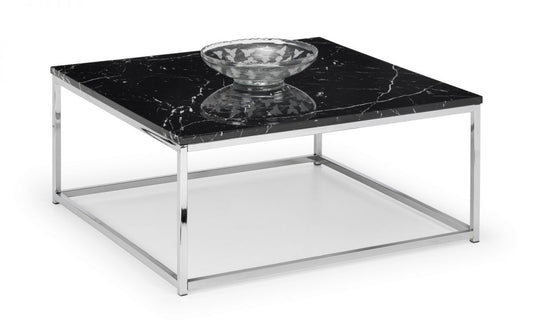 Julian Bowen Scala Black Marble Top Coffee Table