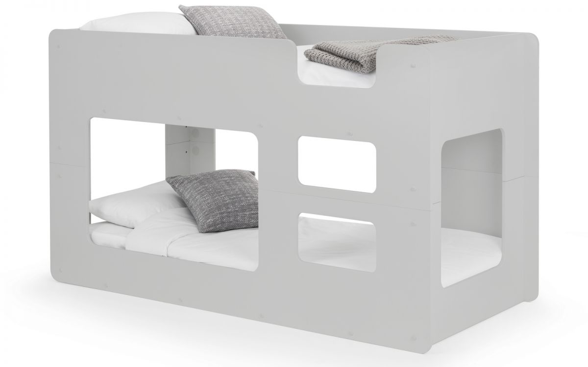 Julian Bowen Solar Bunk Bed - Dove Grey