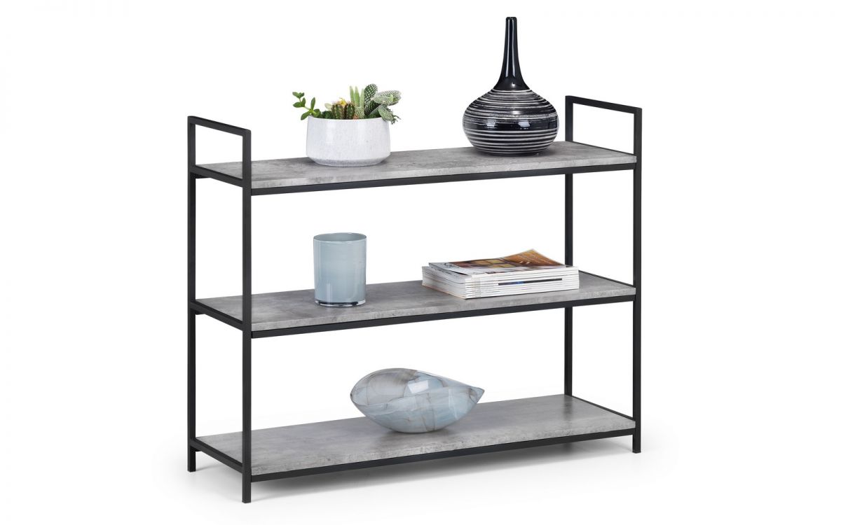 Julian Bowen Staten Low Bookcase