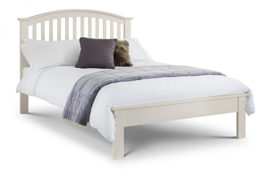 Julian Bowen Stone White Olivia Double Bed