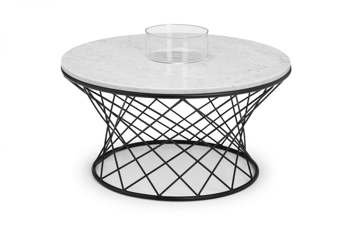 Julian Bowen Trevi Real Marble Coffee Table