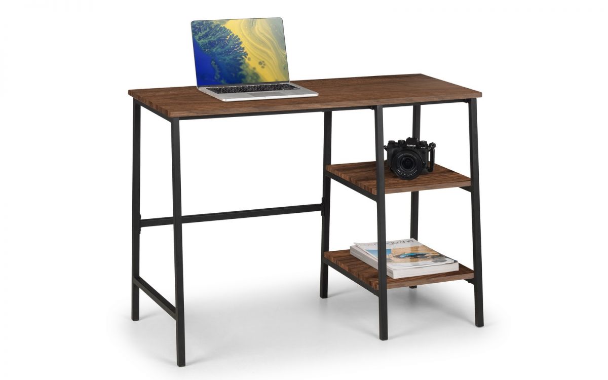 Julian Bowen Tribeca Desk - Walnut