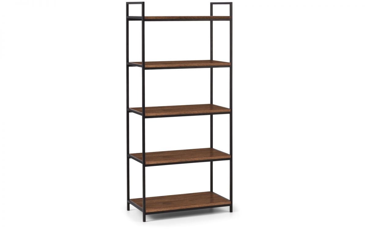 Julian Bowen Tribeca Tall Bookcase - Walnut