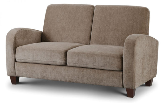 Julian Bowen Vivo 2 Seater Sofa in Mink Chenille