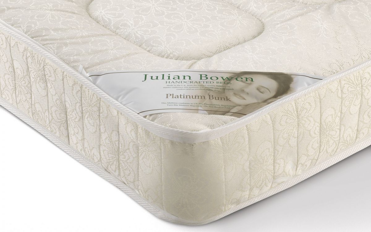 Julian Bowen White Platinum Bunk Mattress