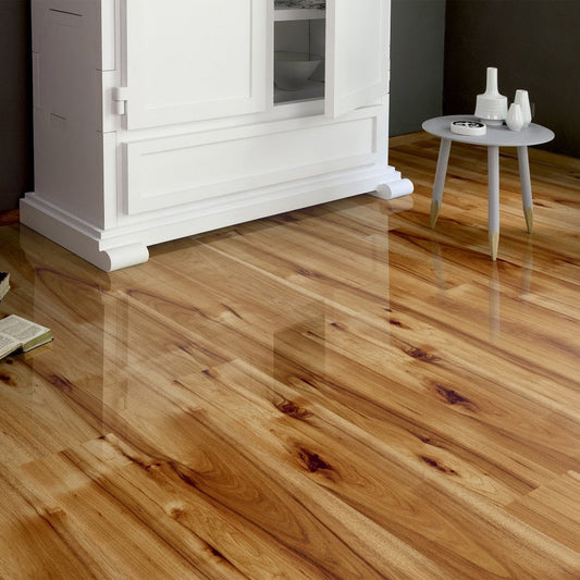 Kaindl Easy Touch 8mm Hickory Bravo High Gloss Laminate Flooring