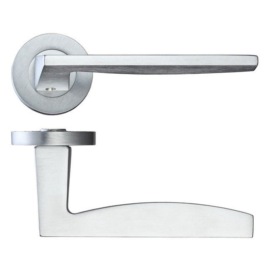 LPD Crux Satin Chrome Privacy Handle Hardware Pack