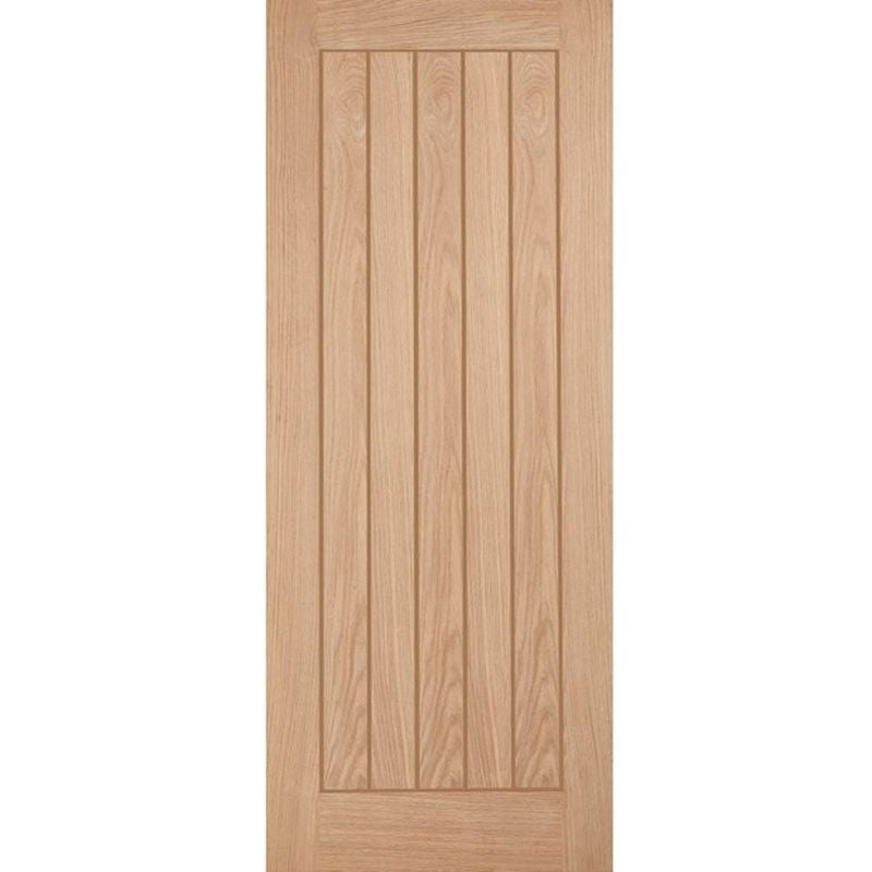 Internal Oak Belize Cottage Door Unfinished Panelled