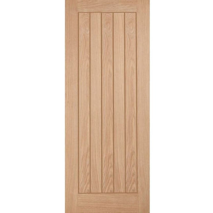 Internal Oak Belize Cottage Door Unfinished Panelled