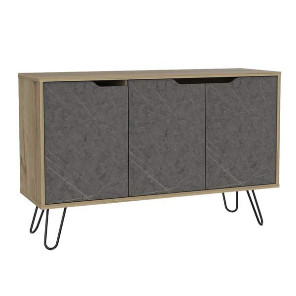 Core Manhattan Medium Sideboard With 3 Doors