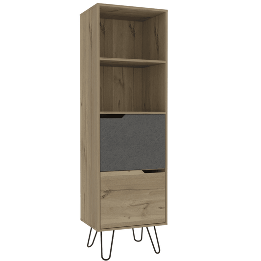 Core Manhattan Tall Bookcase With 2 Doors