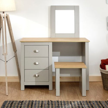 Lancaster Dressing Table Set In Grey