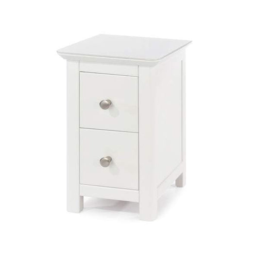 Nairn 2 Drawer Petit Bedside Cabinet