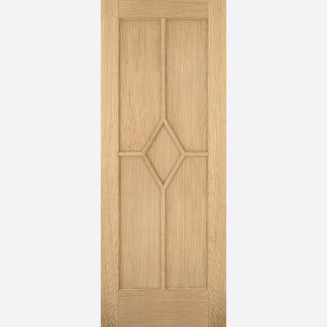 Oak Reims 5P Pre-Finished Fire Door