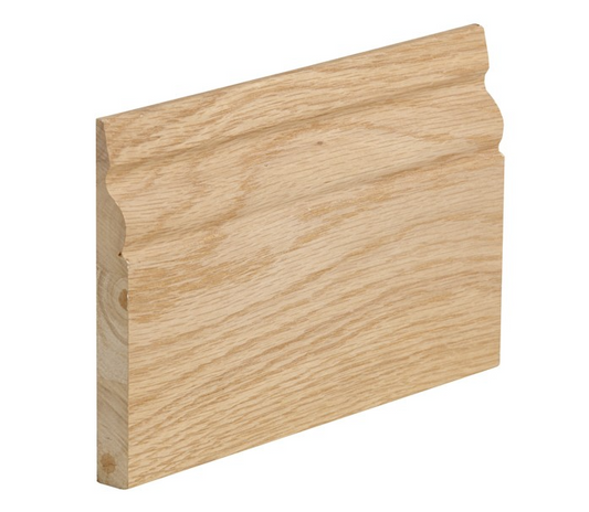 Ogee Pre-Finished Int Oak Skirting Set Ogee Profile 5x3m