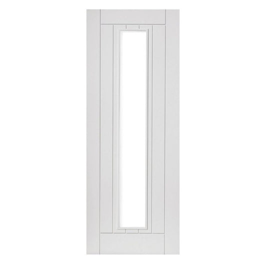 Internal White Primed Phoenix Clear Glazed Door