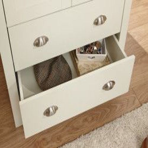 Lancaster 2 Door 2 Drawer Wardrobe In Cream