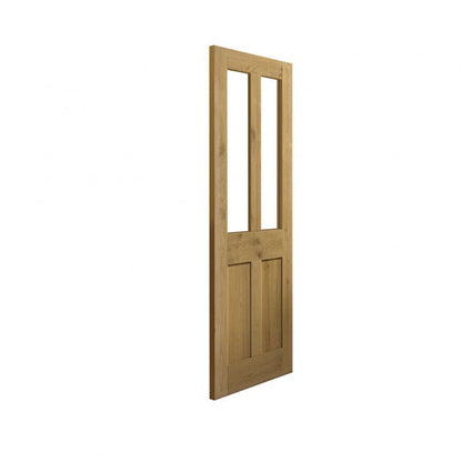 Internal Rustic Oak DX Door Pre-Finished