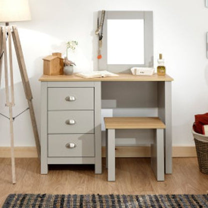 Lancaster Dressing Table Set In Grey