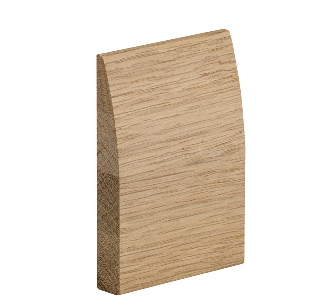 Skirting Set (Modern Profile) - 5 x 3m per pack Internal Oak