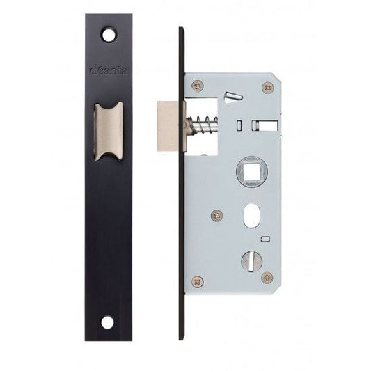 Slim Latch Black Steel