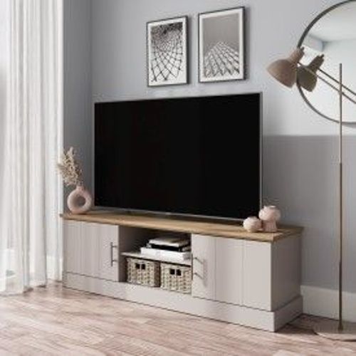 Kendal Large TV Unit In Grey