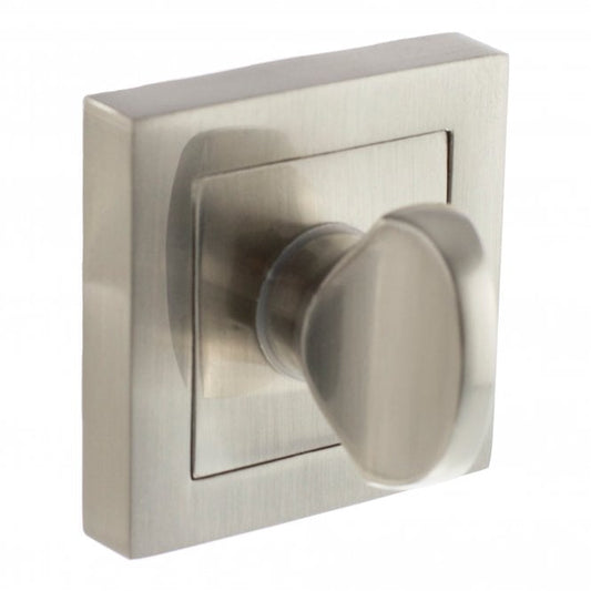 Status WC Turn And Release On S4 Square Rose In Satin Nickel