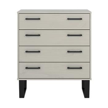 Core Texas Grey 4 Drawer Chest Of Drawers