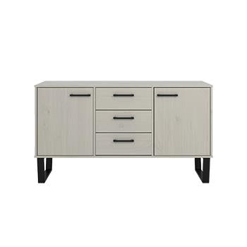 Core Texas Grey Medium Sideboard With 2 Doors And 3 Drawers