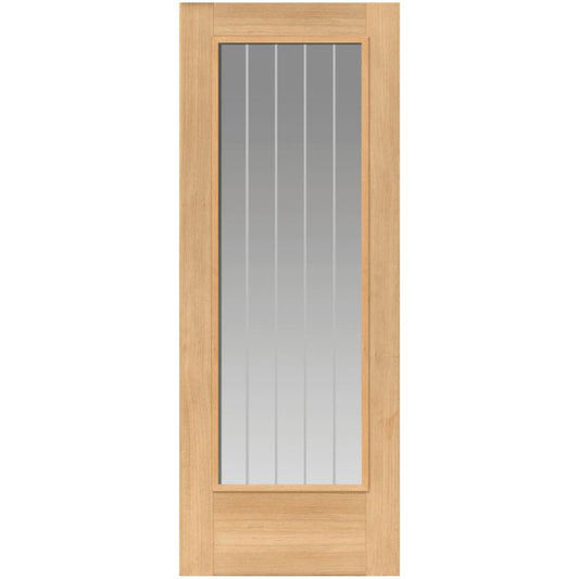 Internal Oak Thames 1L Glazed Fire Door