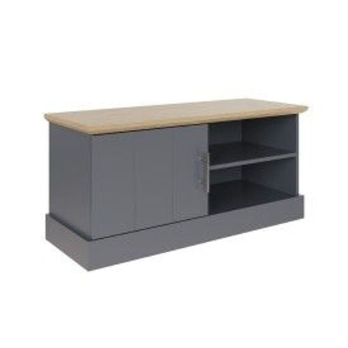 Kendal Small TV Unit In Slate Blue