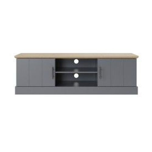 Kendal Large TV Unit In Slate Blue