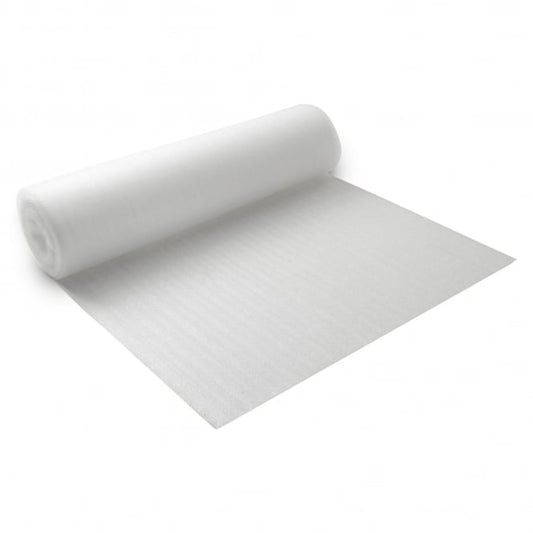 White Foam Flooring 2mm Underlay 15 Square Metre Rolls