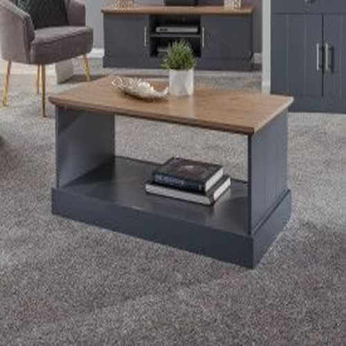 Kendal Coffee Table In Slate Blue