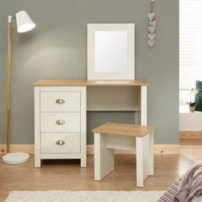 Lancaster Dressing Table Set In Cream