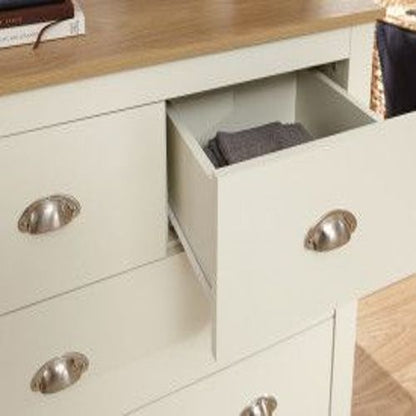 Lancaster 2+2 Drawer Chest In Cream